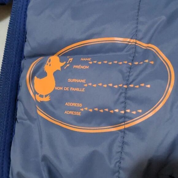 Save The Duck Boys size 4 Blue Donny Puffer Full Zip Jacket Synthetic Down NEW - Picture 12 of 14